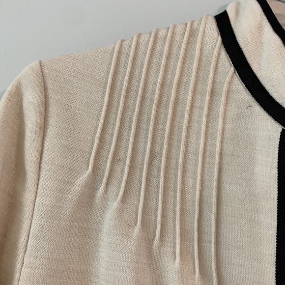 David Crystal - vintage size 12, black and beige jacket - Picture 6 of 10